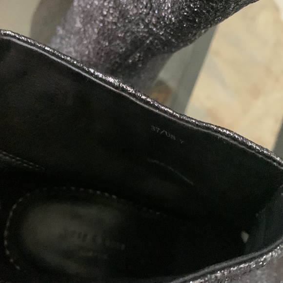 rag & bone Metallic Gunmetal Newbury Boot - Picture 8 of 12